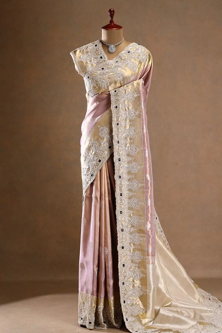 WhatsApp Image 2025-09-13 at 12.12.59 PM Designer Embroidered Silk Saree with Blouse Piece - Image 1